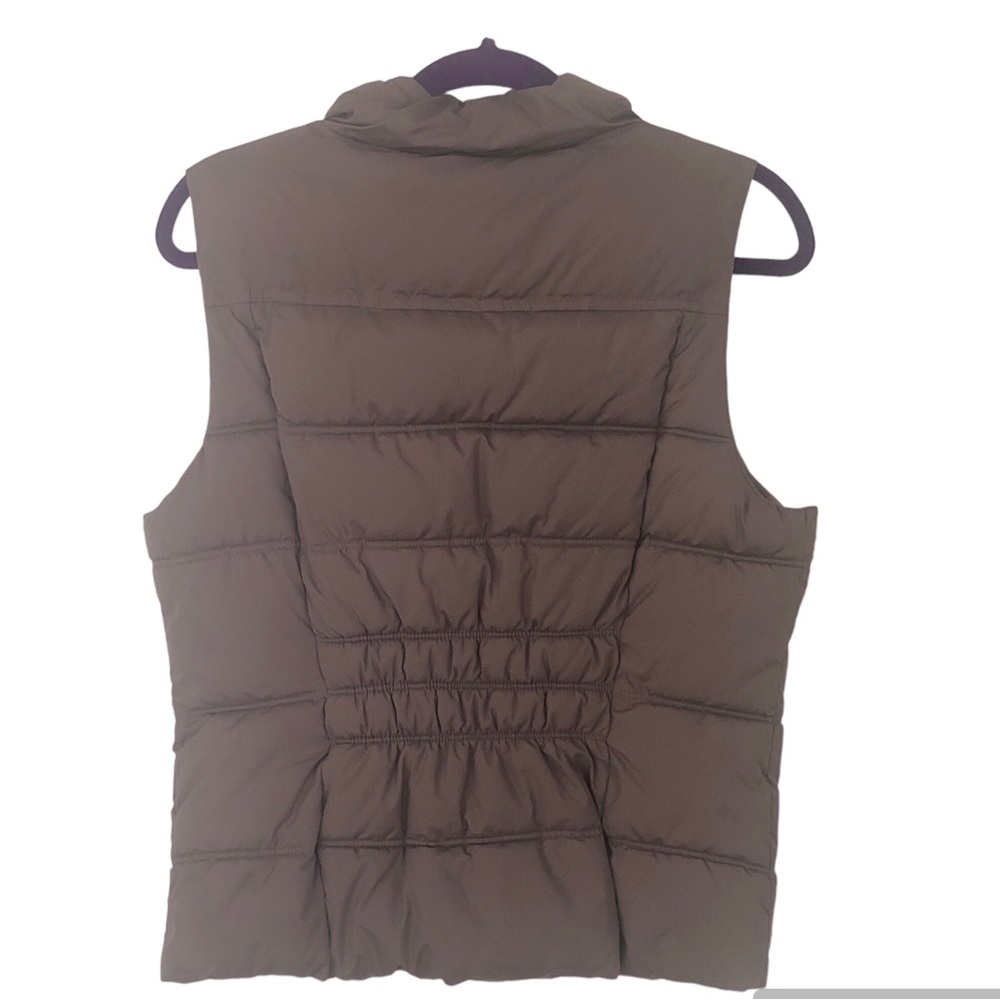 GAP Tan Brown Puffer Vest - Picture 2 of 8